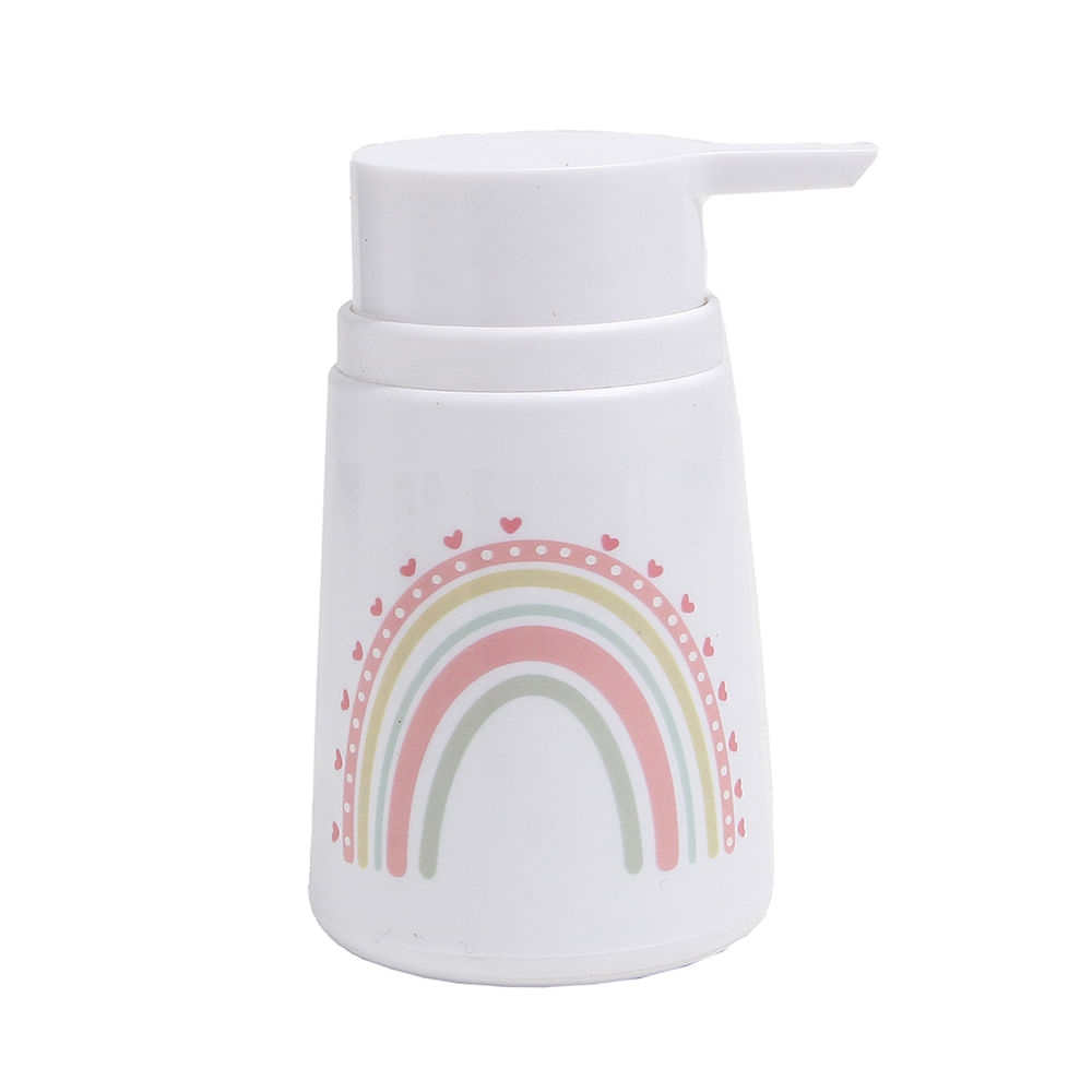 Set Dispensador Baño Kids Arcoíris