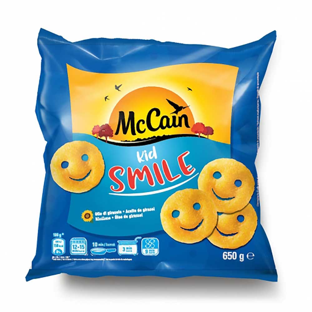 Papas Prefritas McCain Kid Smile 650g