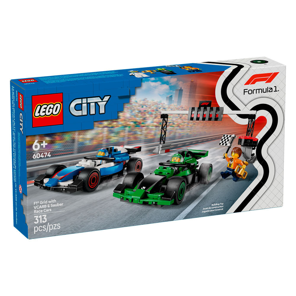 Set Lego Parrilla F1 Coches Vcarb y Sauber