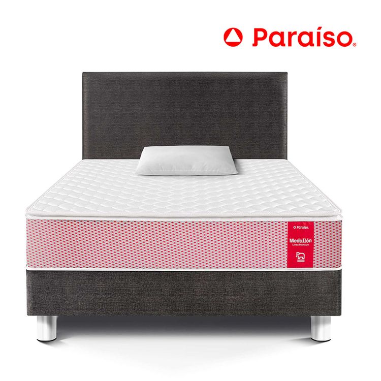 Dormitorio-Medall-n-Ergon-mico-Acero-1-5-Plazas-1-Almohadas-Protector-1-88949362