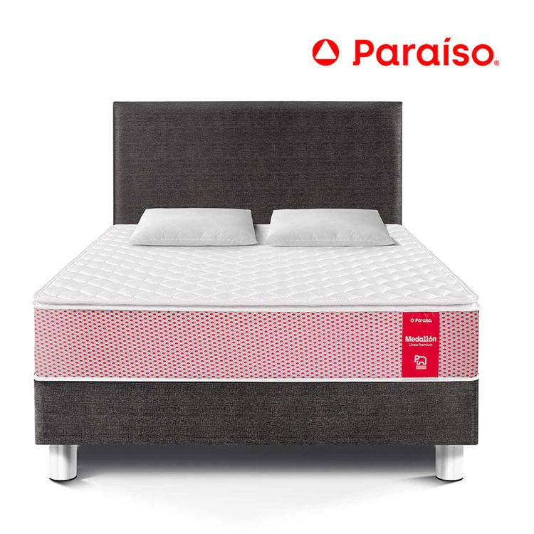 Dormitorio-Medall-n-Ergon-mico-Acero-Queen-2-Almohadas-Protector-1-88949364