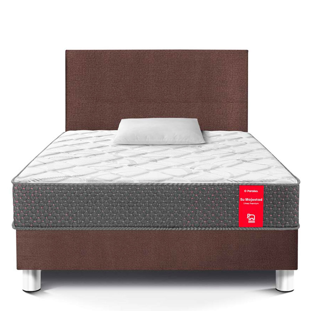 Dormitorio Su Majestad de Lujo 1.5 Plaza Chocolate