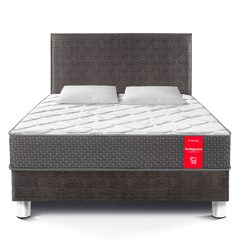 Dormitorio Su Majestad de Lujo Queen Size Acero