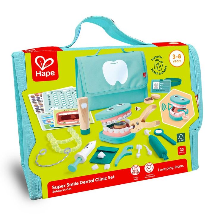 Set-de-Dentista-Super-Smile-Hape-con-Accesorios-33-piezas-1-351698298