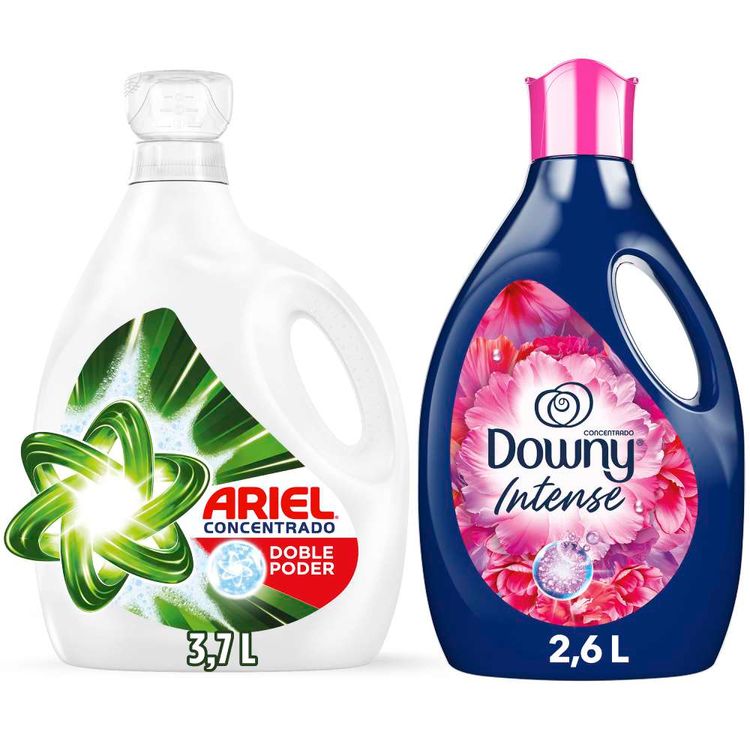 Detergente-L-quido-Ariel-Doble-Poder-3-7L-Suavizante-Downy-Intense-Floral-2-6L-1-351692358