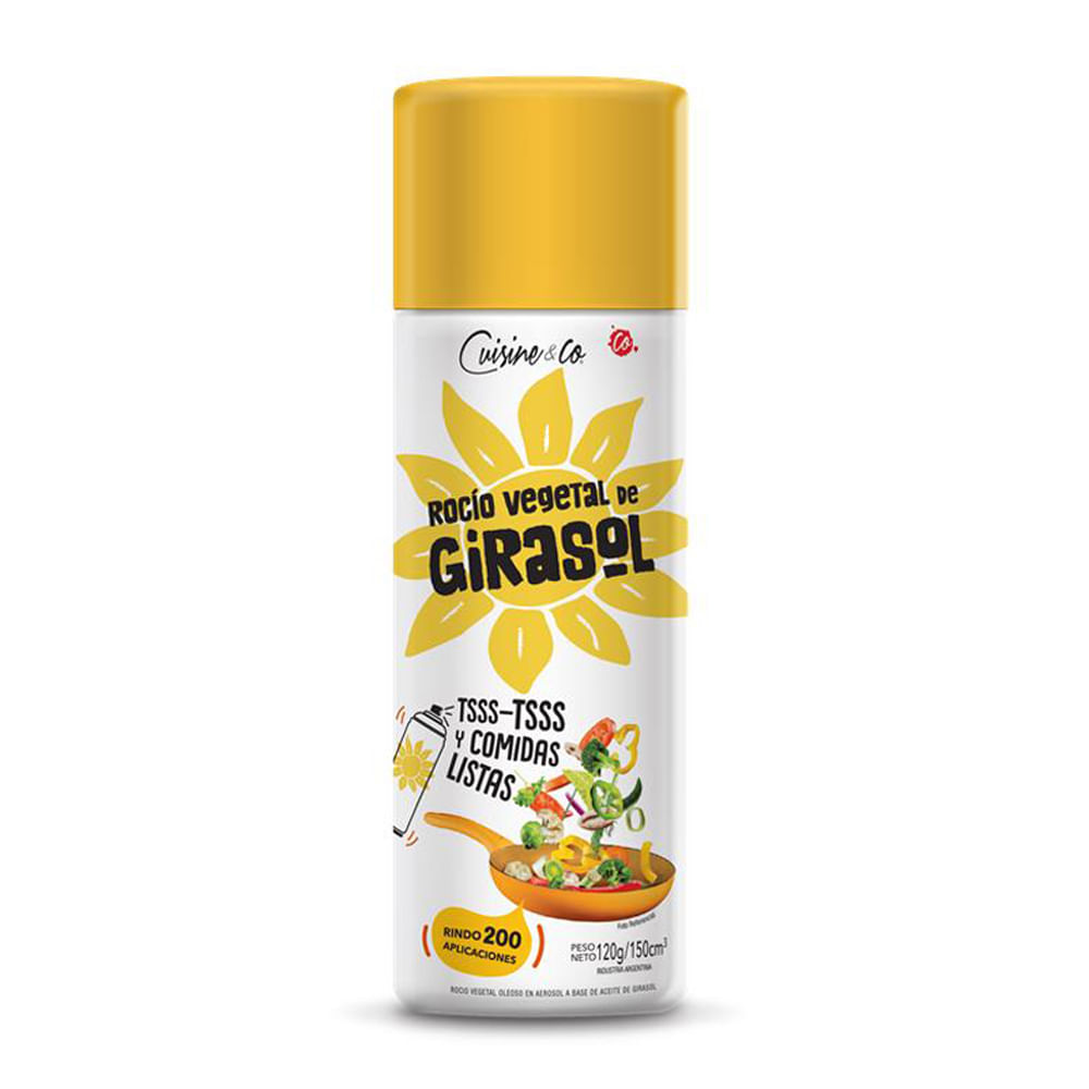 Aceite de Girasol Spray Cuisine & Co 120g