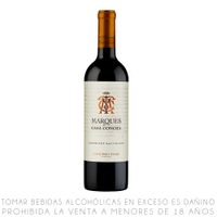 Vino Tinto Cabernet Sauvignon Marqués de Casa Concha Botella 750ml