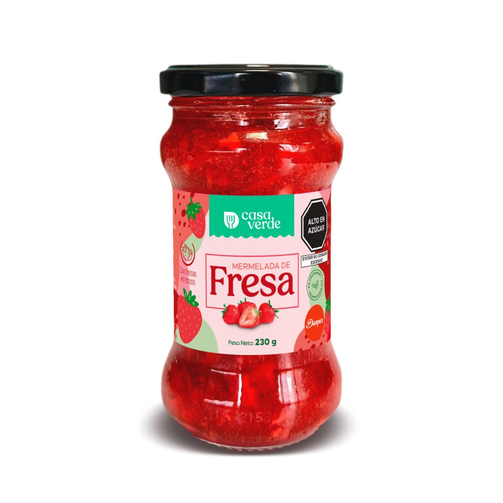 Mermelada de Fresa Casa Verde 230g
