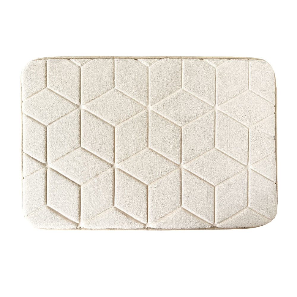 Piso Baño Krea Memory Foam Texto 40x60cm Surtido