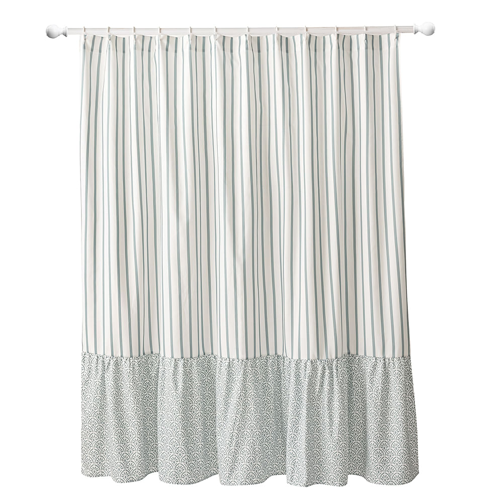 Cortina Baño Krea Microfibra Vuelo