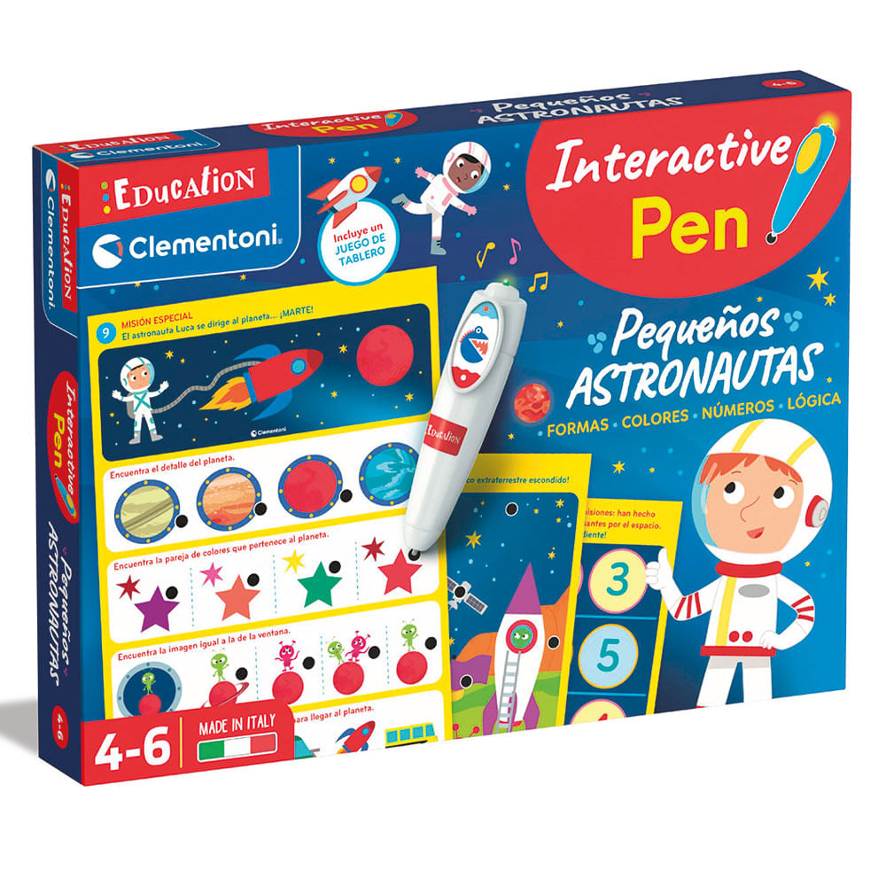 Bolígrafo Clementoni Interactivo Astronauta