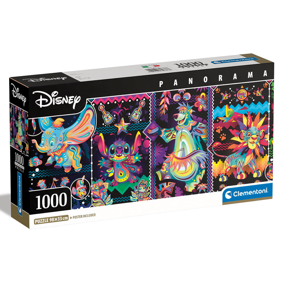 Rompecabeza Clementoni 1000 pzs Panorama Momentos Alegres