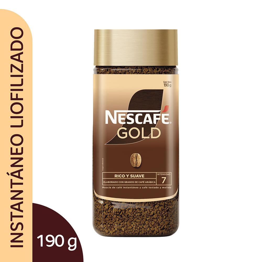 Café Instantáneo Nescafé Gold 190g