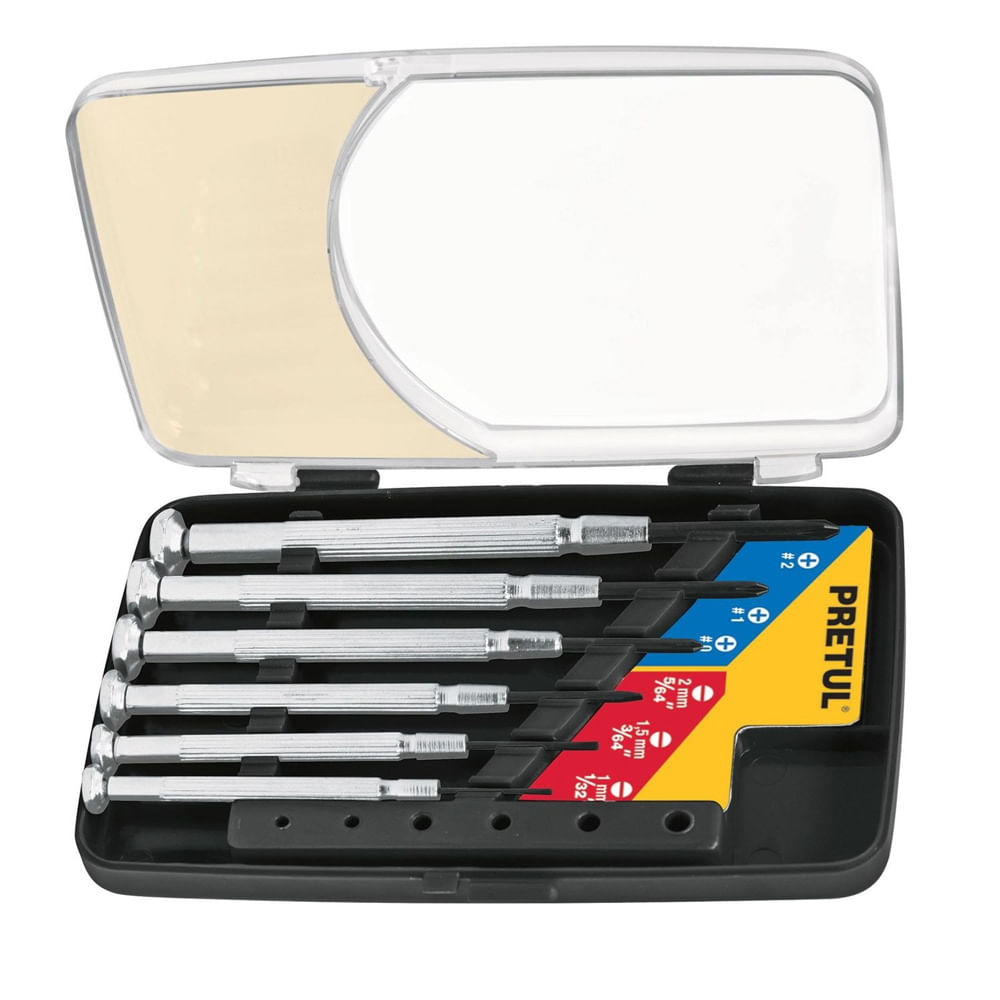 Juego de Desarmadores Pretul Pequeño 6pzs