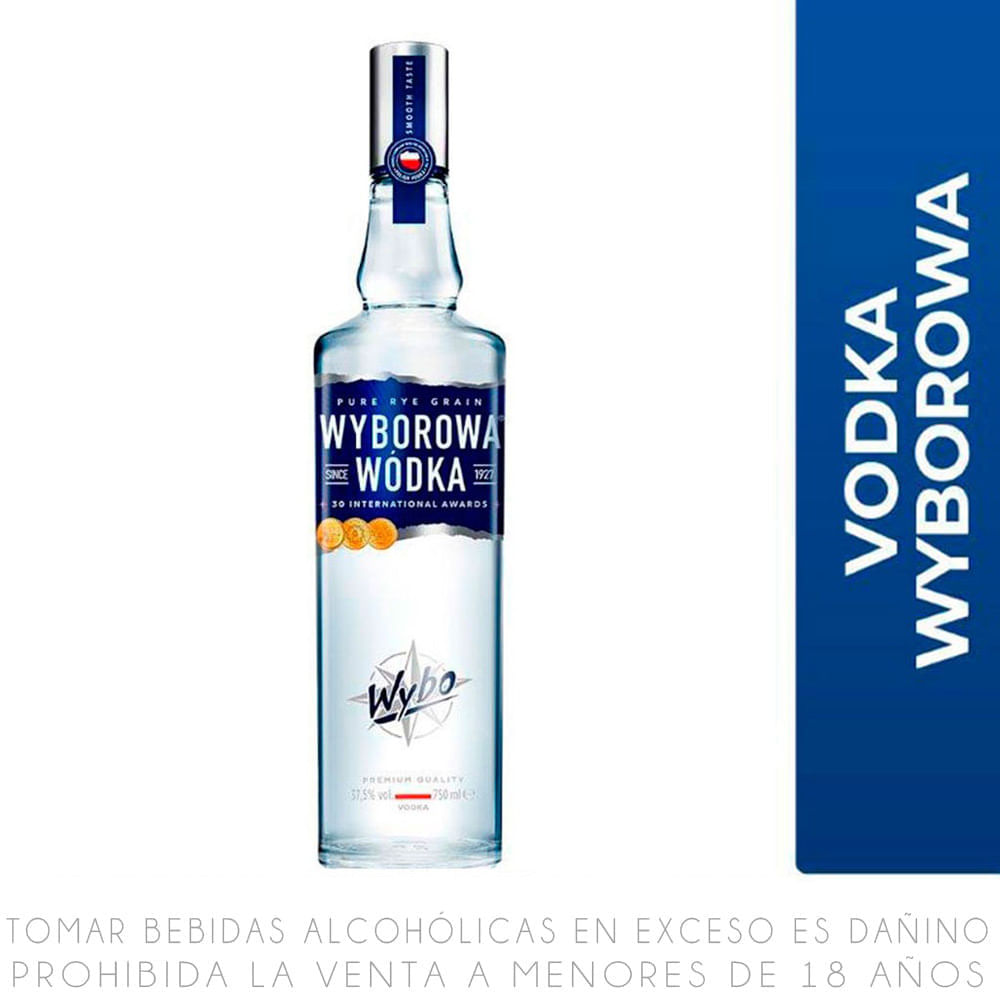 Vodka Wyborowa Polaco Botella 700ml