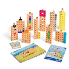 Juego-de-Actividades-Mathlink-Cubes-Numberblocks-NUMBERBLOCKS-MATHLINK-CUBES-21-30-SET-1-351699381