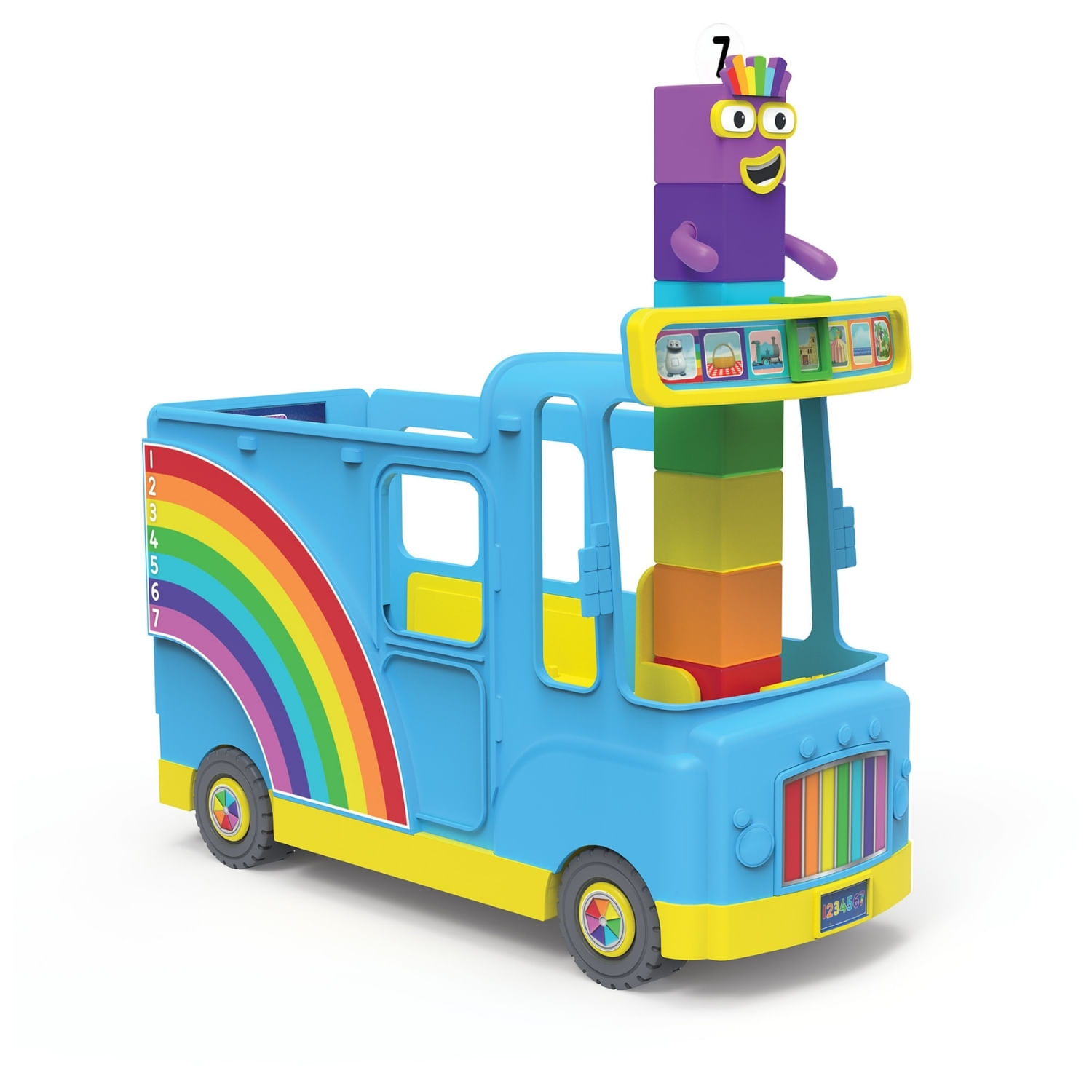 Figura Numberblocks Rainbow Counting Bus