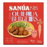 Mini Burgers de Quinua Sanúa Kids 12un