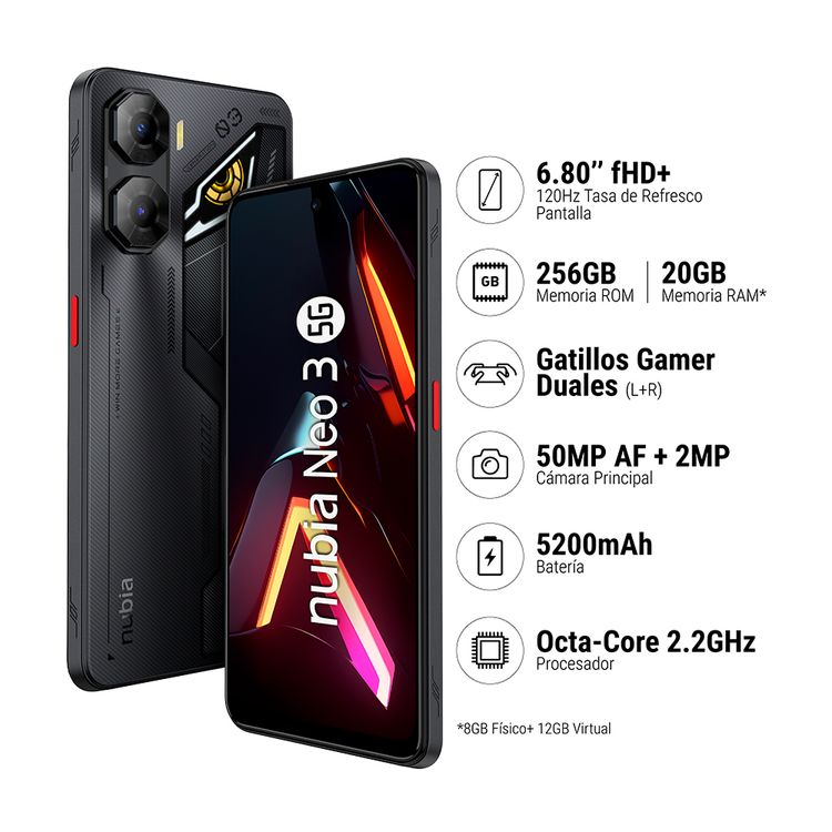 ZTE-NUBIA-NEO-3-5G-8-256GB-NEGRO-1-351700908
