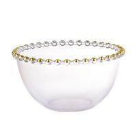 Bowl Krea L Perlas Doradas
