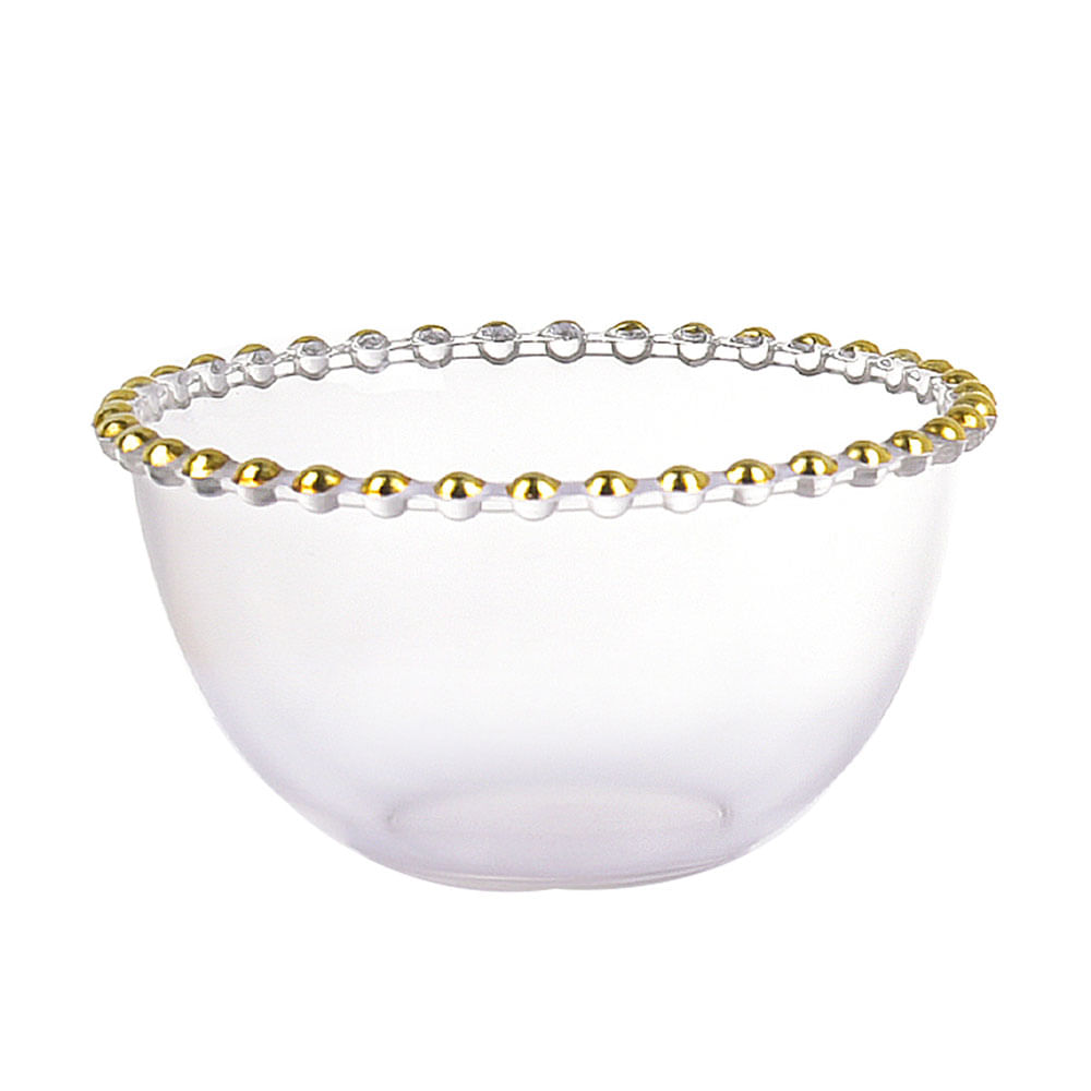 Bowl Krea L Perlas Doradas