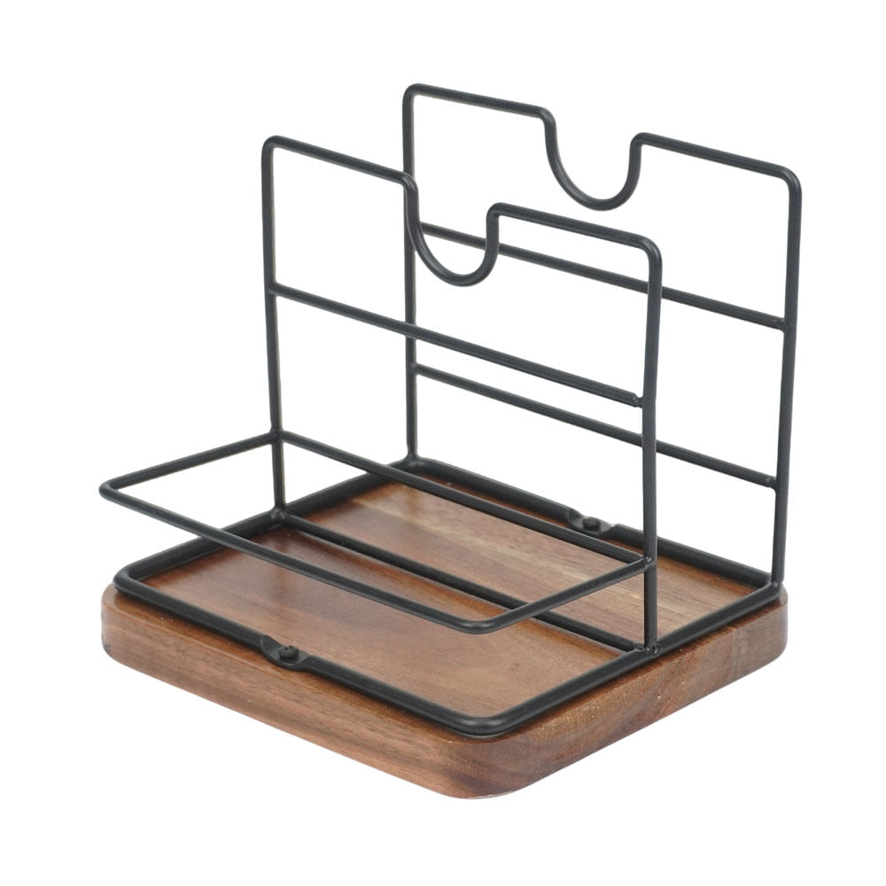 Servilletero + Rack para Sazonadores