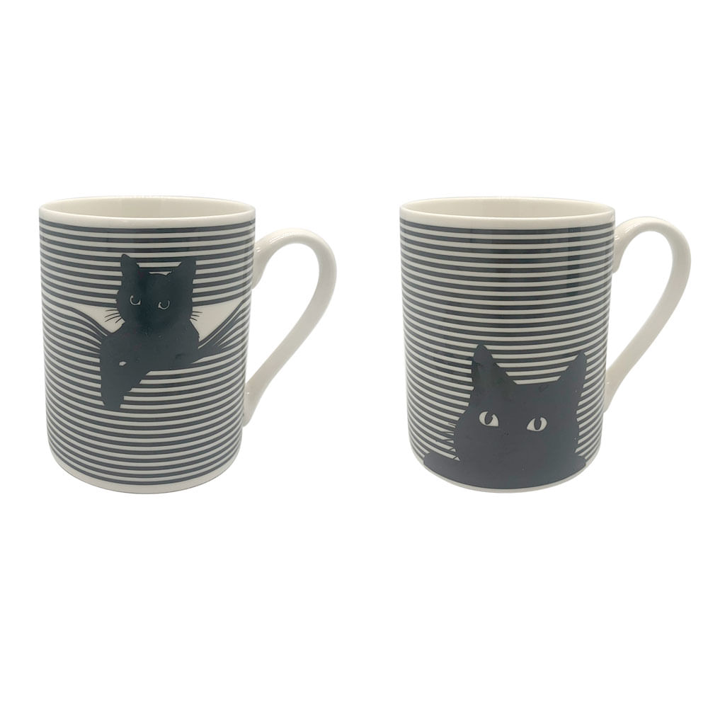 Taza Krea Black Cat 340ml Surtido