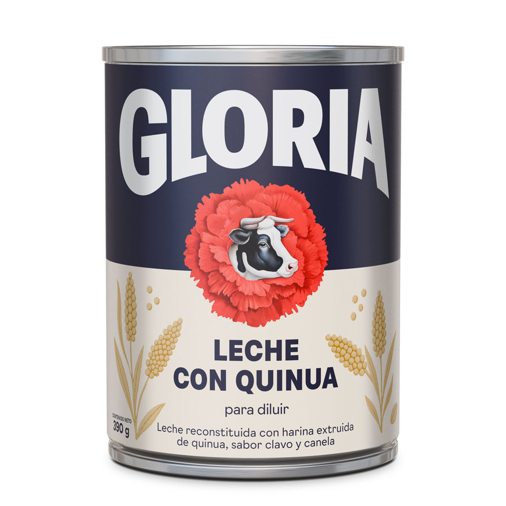 Leche Reconstituida con Quinua Gloria 390g