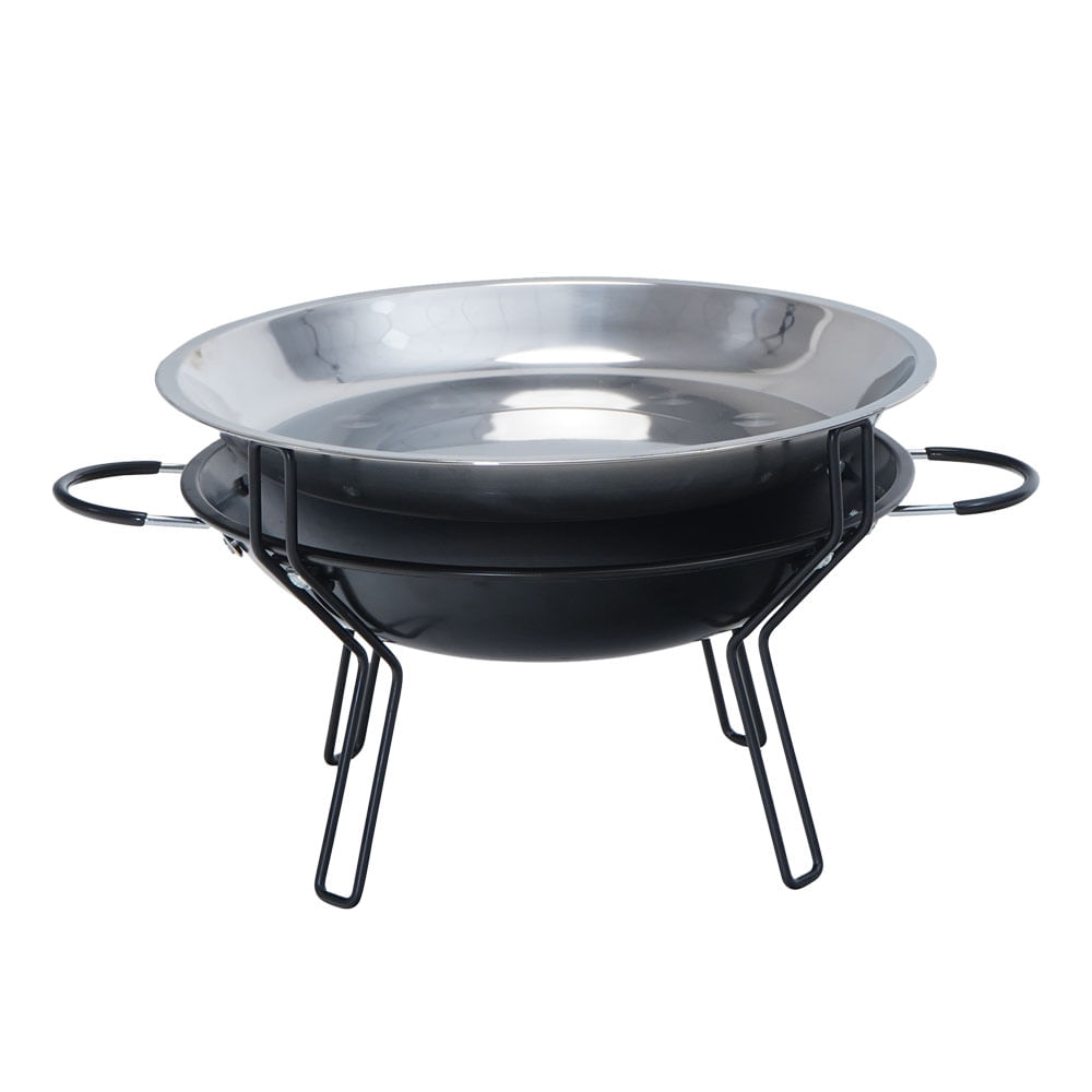 Parrilla Carbon Beef Maker de Mesa Redonda