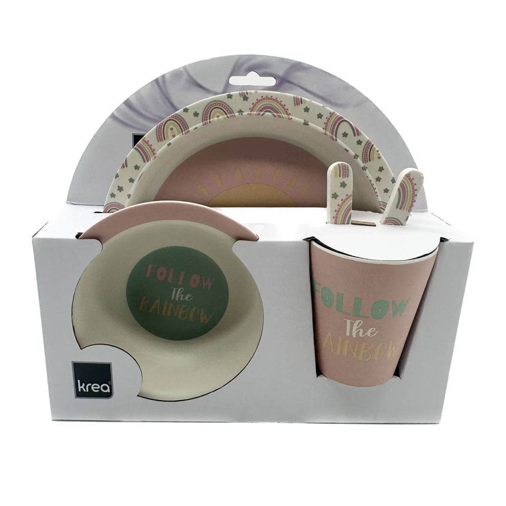 Set Vajilla Krea Eco Kids
