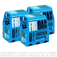 Pack-x3-Sixpack-Cerveza-Sin-Alcohol-Free-Damm-Botella-250ml-1-351669311
