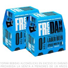 Pack-x2-Sixpack-Cerveza-Sin-Alcohol-Free-Damm-Botella-250ml-1-351669310
