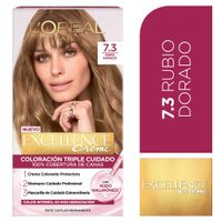 Tinte para Cabello 7.3 Rubio Dorado Creme Caja 162.5 ml