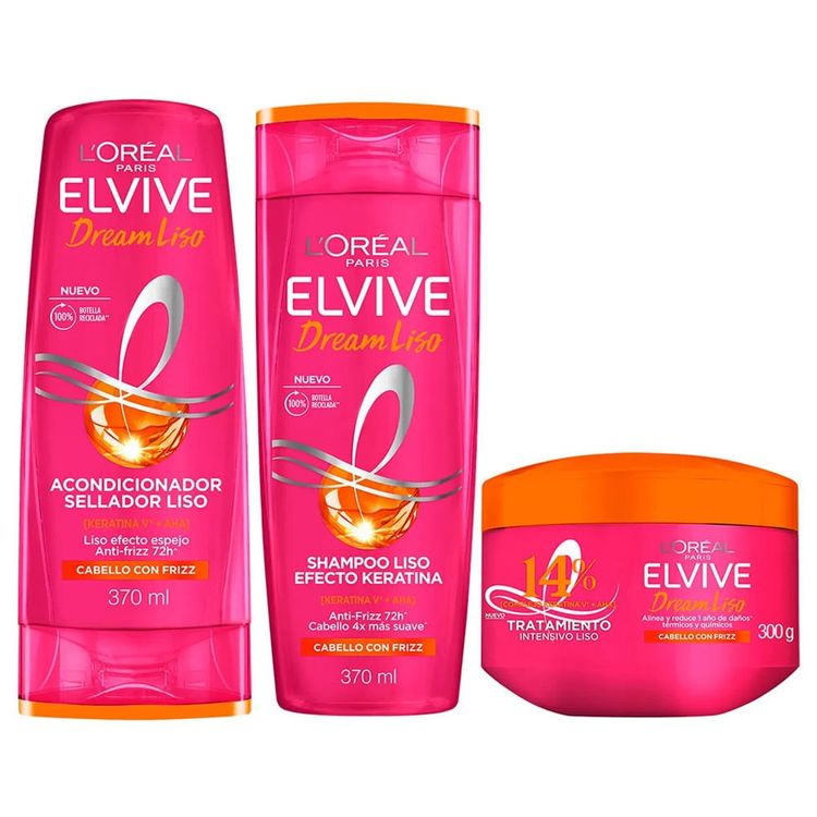 Pack-Elvive-Dream-Liso-Shampoo-Acondicionador-Tratamiento-Capilar-1-351701510
