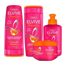 Pack-Elvive-Dream-Liso-Shampoo-Acondicionador-Tratamiento-Capilar-Crema-de-Peinar-1-351701507