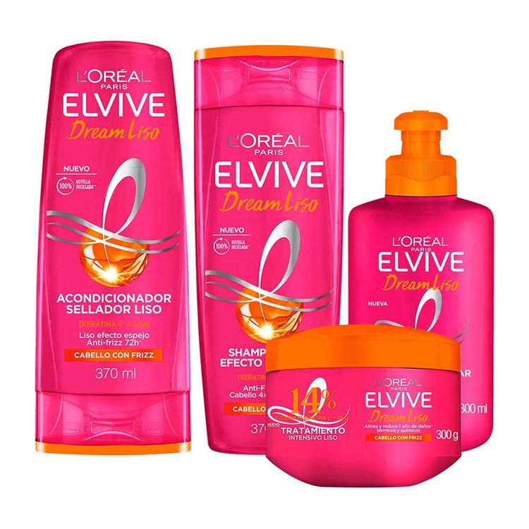 Pack-Elvive-Dream-Liso-Shampoo-Acondicionador-Tratamiento-Capilar-Crema-de-Peinar-1-351701507