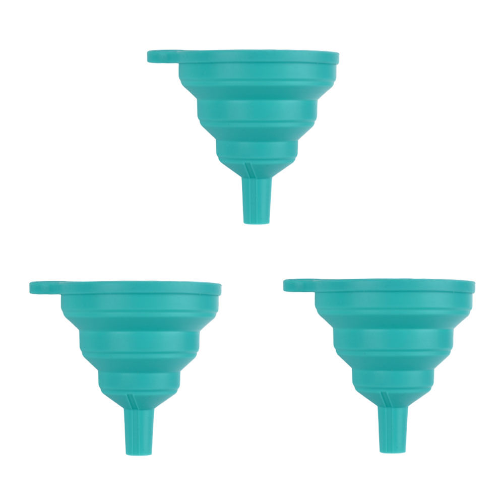 Set 3 Embudo Krea Silicona Adaptable