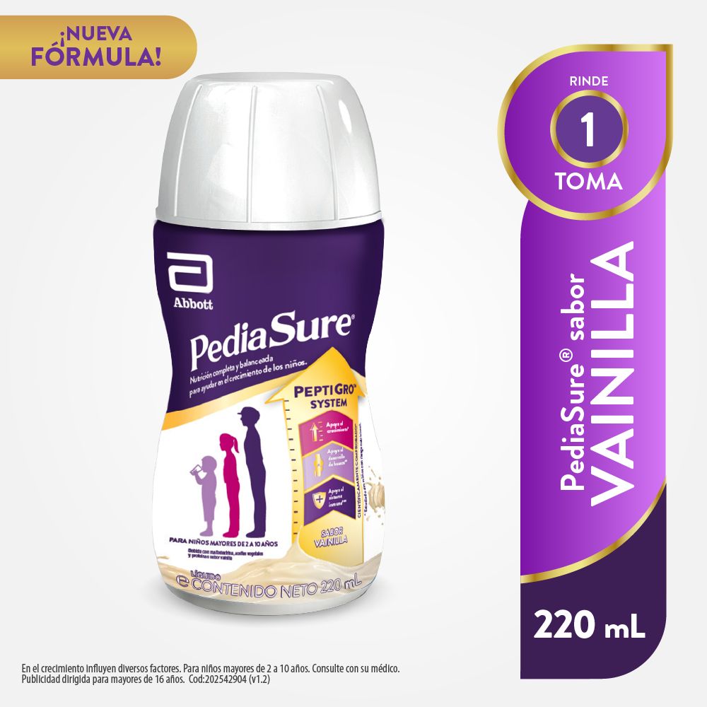 Bebida Nutricional Pediasure Vainilla 220ml