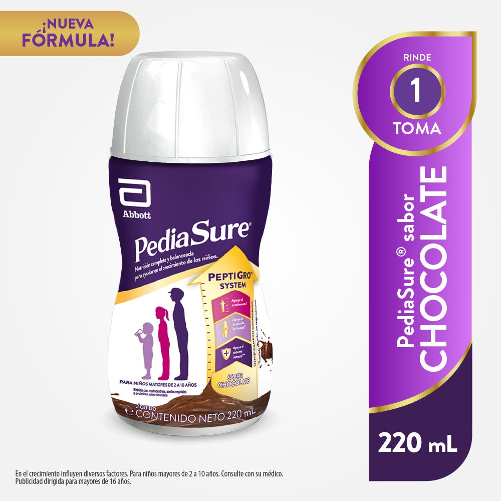 Bebida Nutricional Pediasure Chocolate 220ml