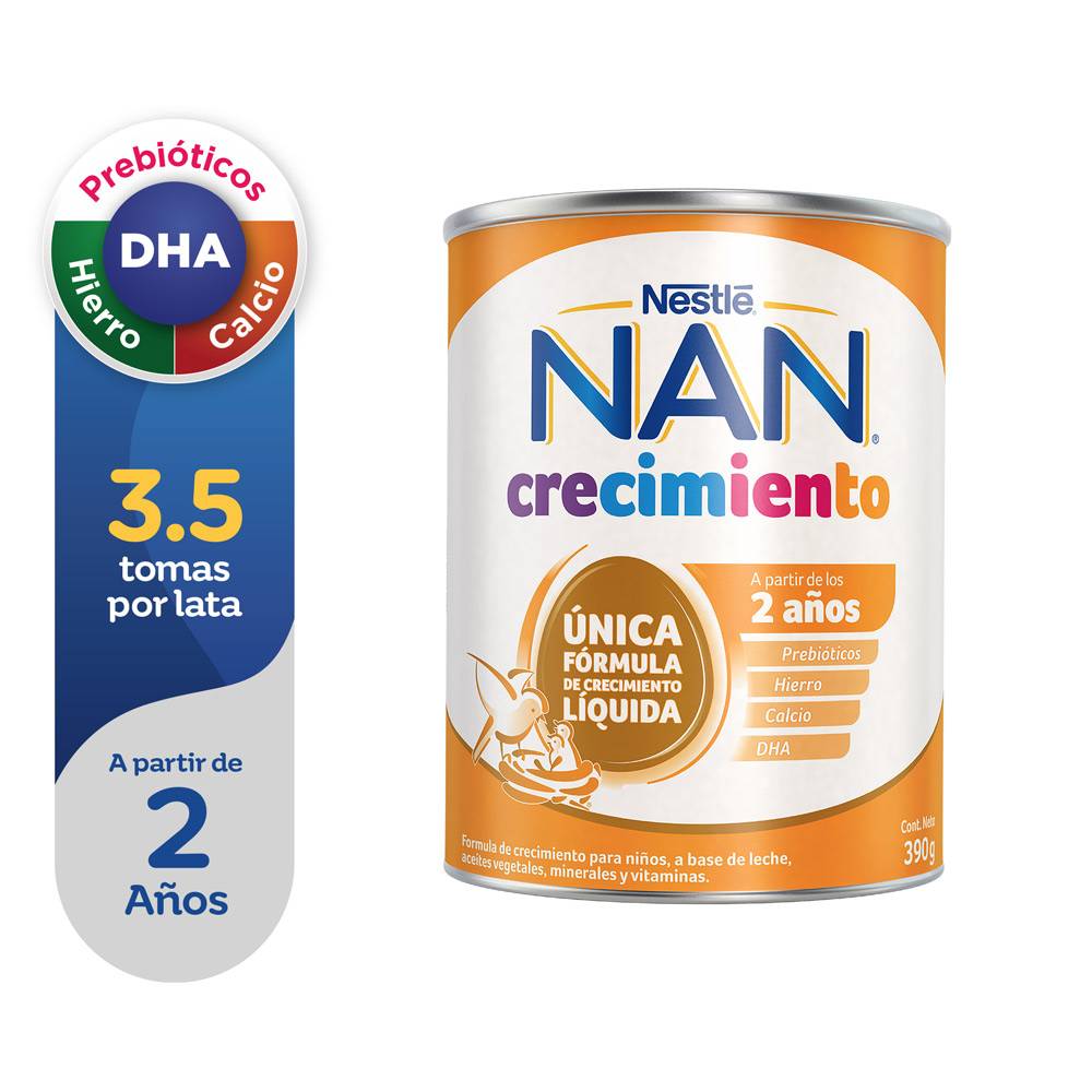 Fórmula de Continuación NAN 3 Bebés 390g