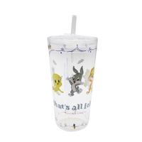 Vaso Borosilicato Looney Tunes 600ml