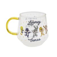 Taza Borosilicato Semicónica Looney 420ml