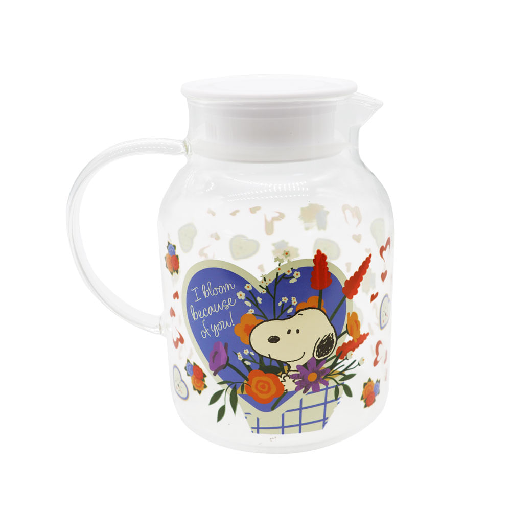 Jarra Borosilicato Snoopy 1200ml