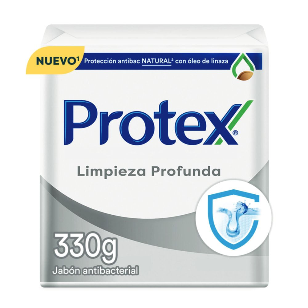 Tripack Jabón en Barra Protex Limpieza Profunda 110g