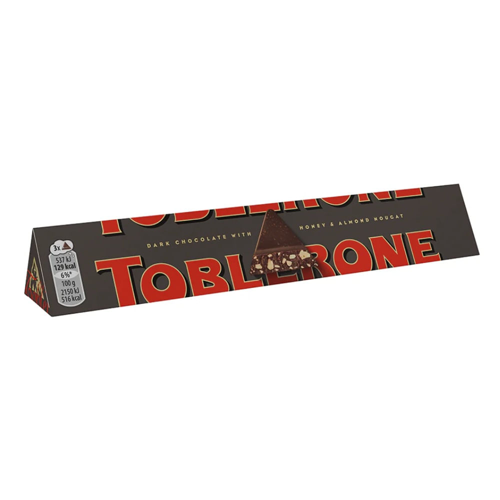 Chocolate Oscuro con Miel y Turrón de Almendras Toblerone 100g