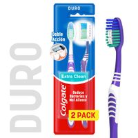 Cepillo Dental Duro Extra Clean Pack 2 unid