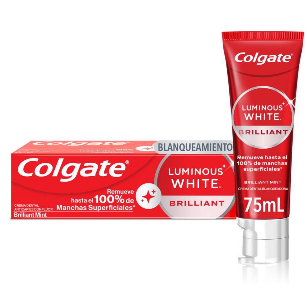 Pasta Dental Colgate Luminous White 75ml