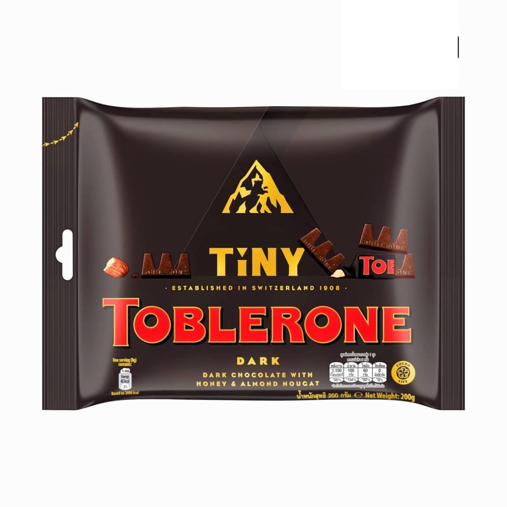 Chocolate Tiny Dark Toblerone Bolsa 200g