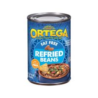 Frijoles Refritos Sin Grasa Ortega 454g