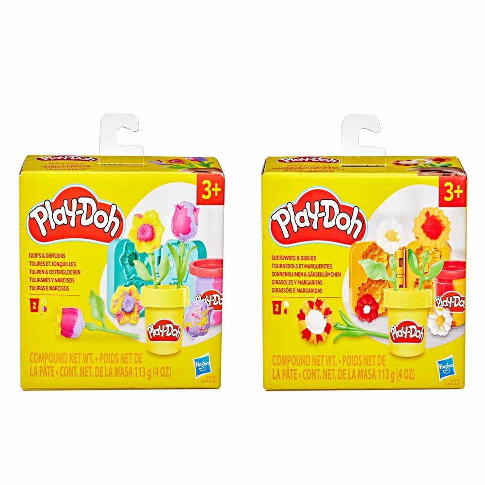 Set Masa Moldeable Play-Doh Florecitas Surtido